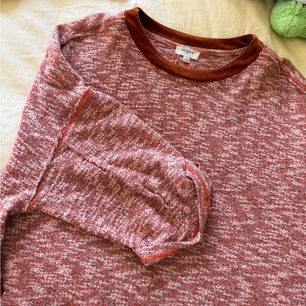 Women’s Orange Sweater
